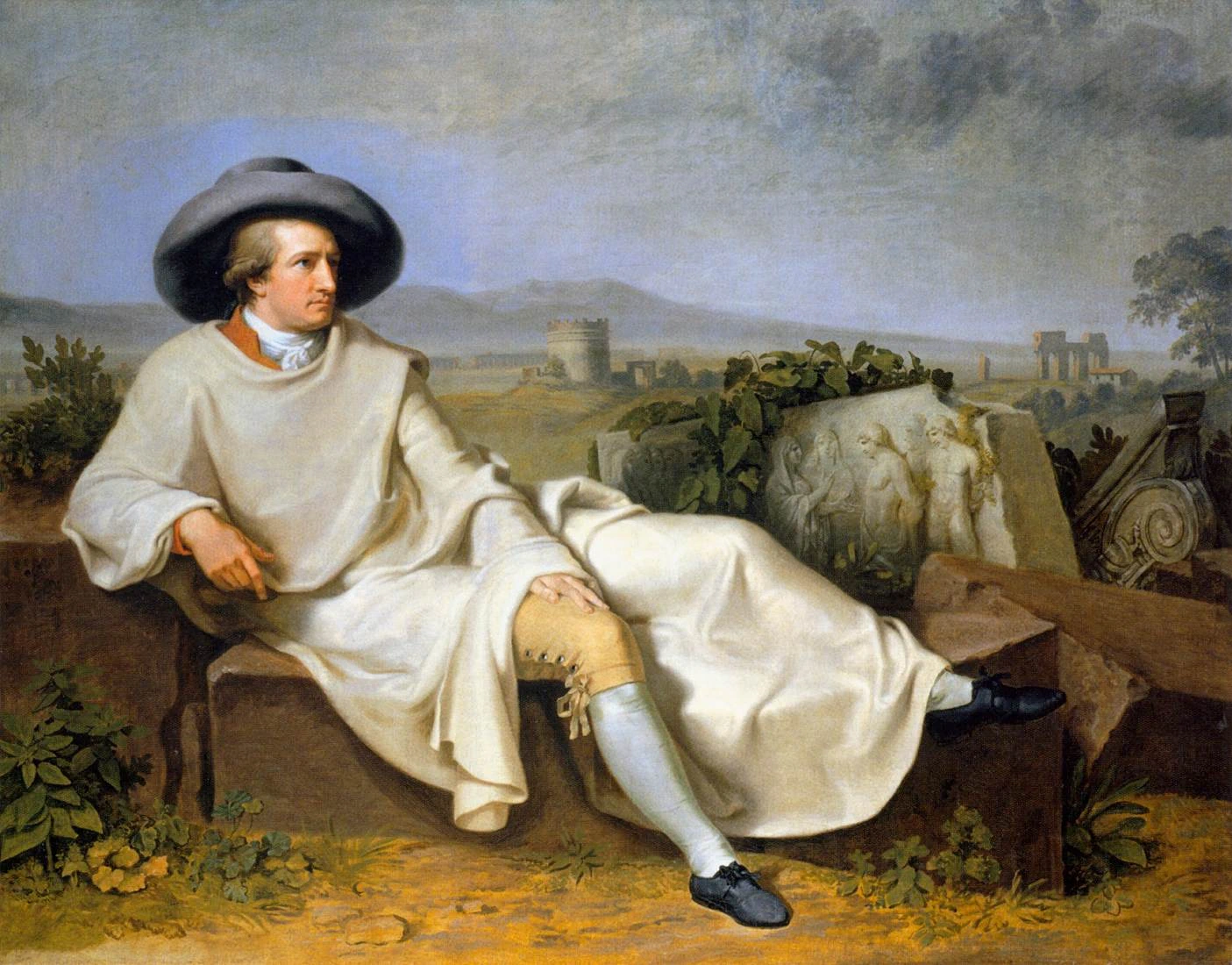 Goethe nella Campagna Romana - Städelsches Kunstinstitut, Francoforte